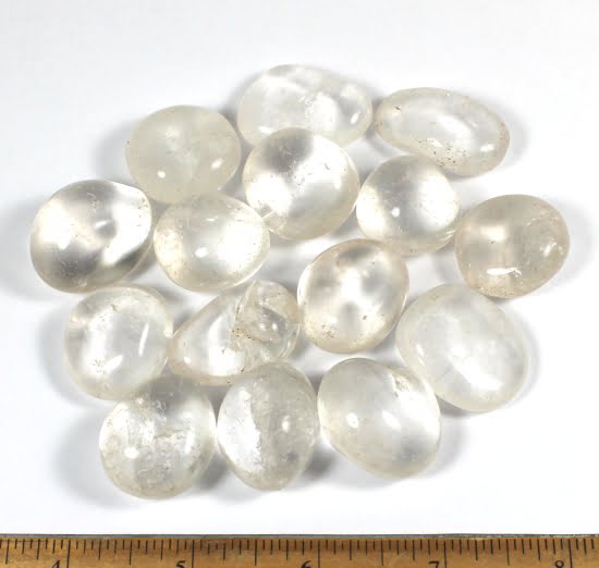Quartz Crystal Tumbled Stones