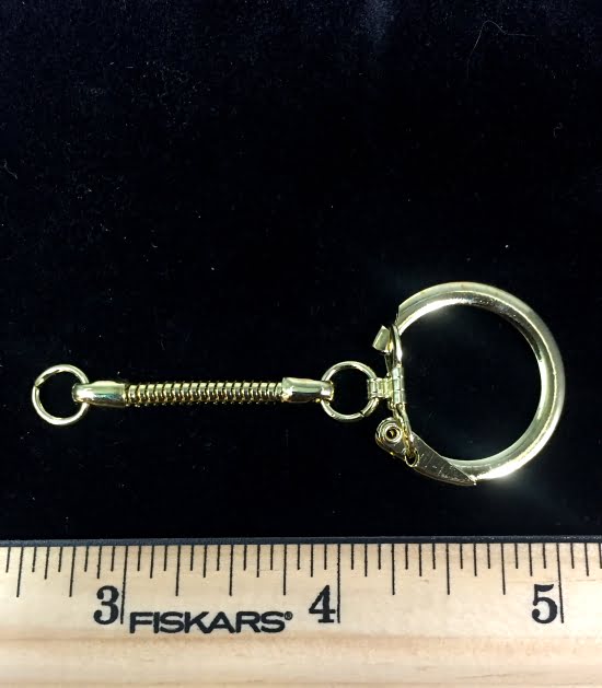 1FN016 Gold Color Keychain