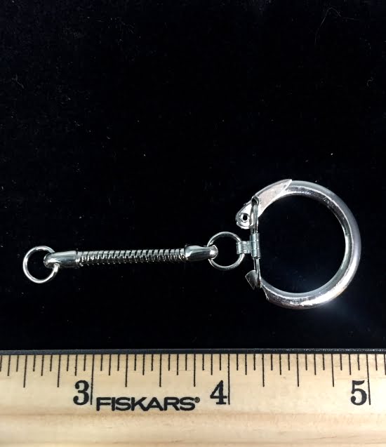 1FN16 Silver Color Keychain