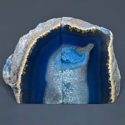 BK207 Brazilian Agate Bookends