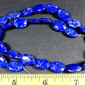 Lapis Oval Shaped Beads