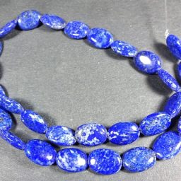Lapis Oval Shaped Beads