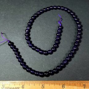 Amethyst Small Round Beads