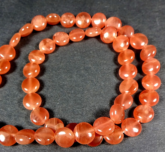 Rhodocrosite Round Beads