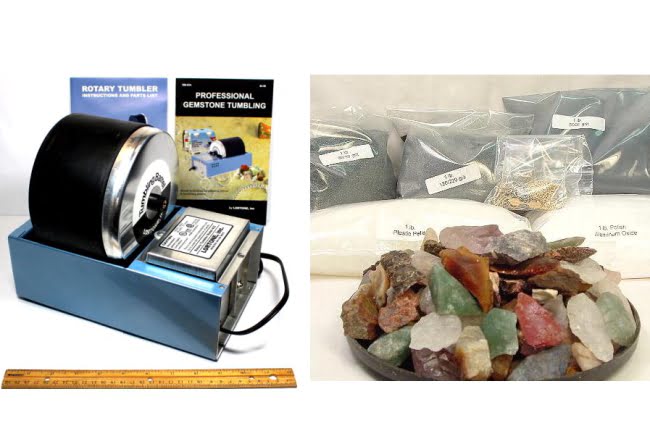 Lortone 45C Rotary Rock Tumbler Kit - Gold Prospecting Mining