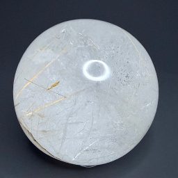 SP416 Rutilated Quartz Sphere