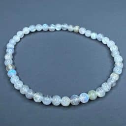 BR406 Labradorite Gemstone Bead Bracelet