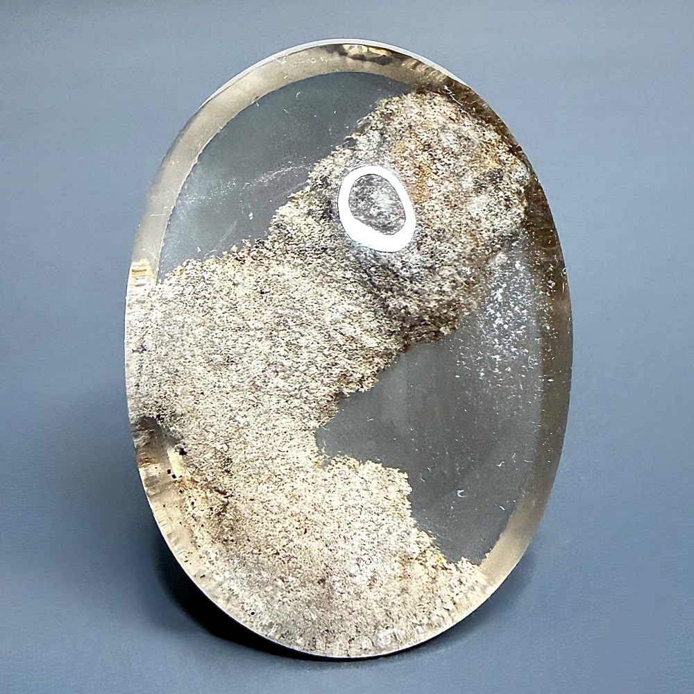 CB203 Lodolite (Landscape Quartz) Cabochon