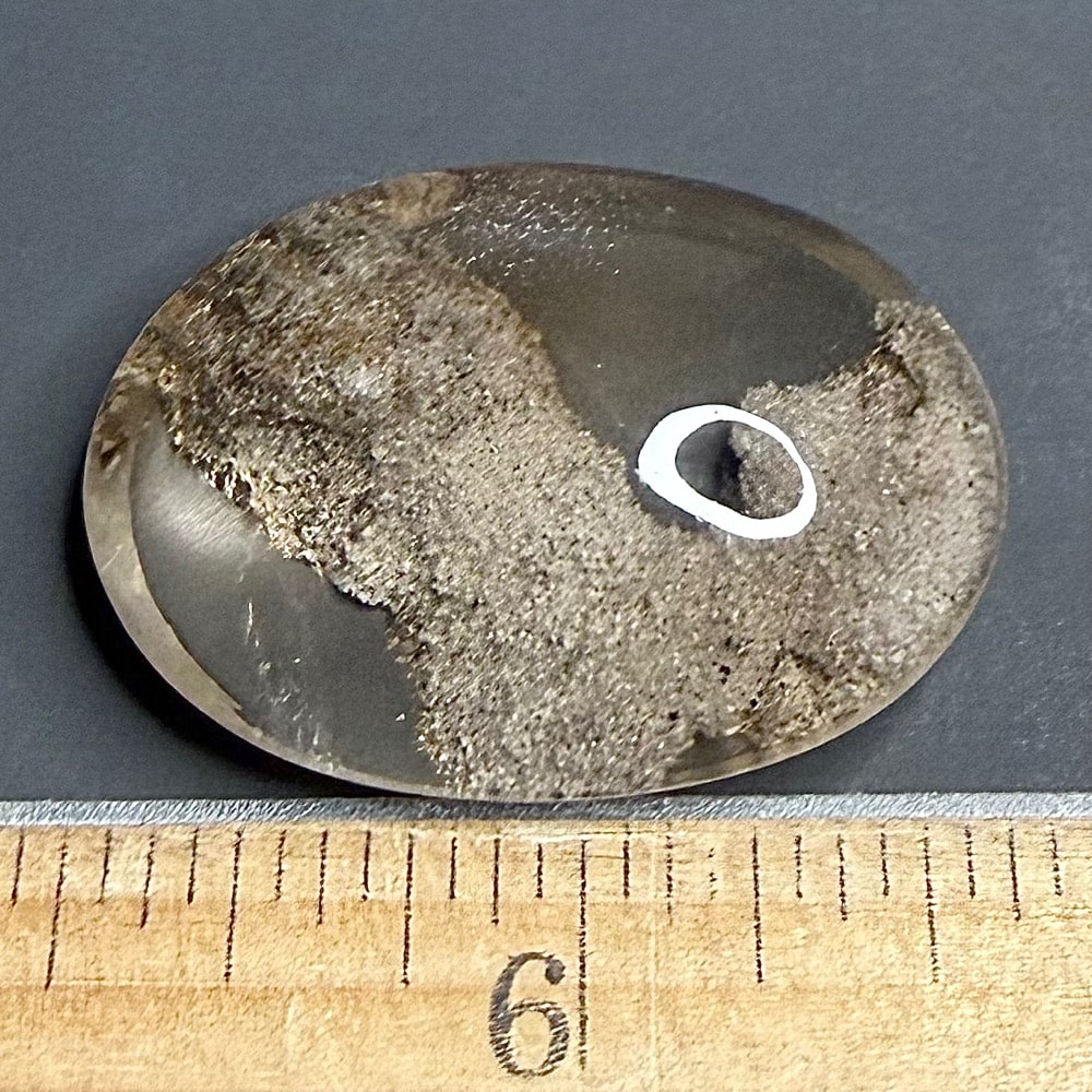 CB203 Lodolite (Landscape Quartz) Cabochon - Image 2