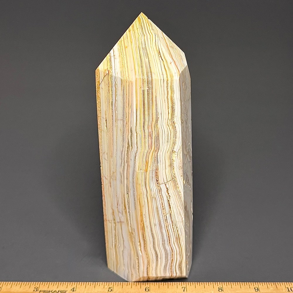 PR110 Madagascar Agate Obelisk - Image 2