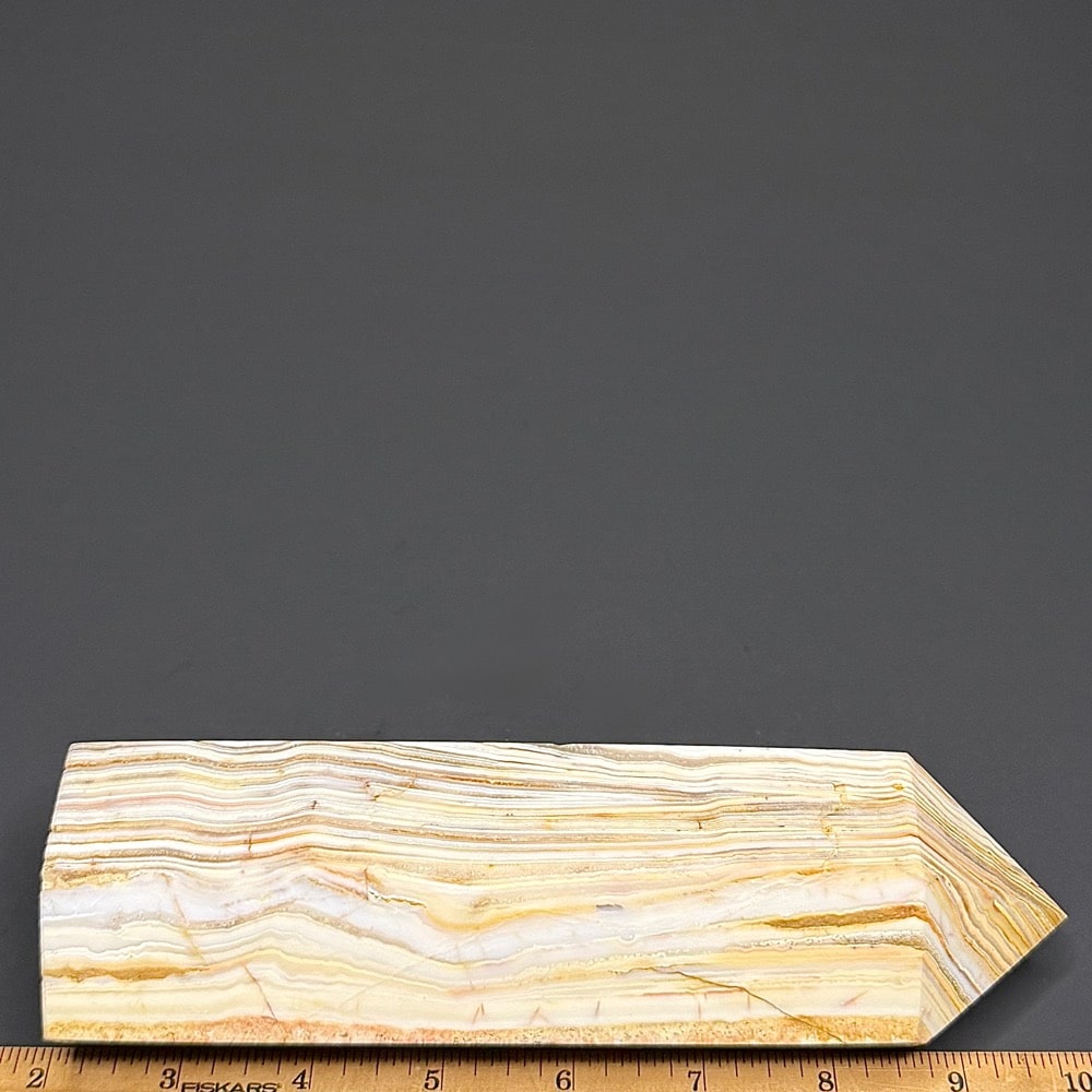 PR110 Madagascar Agate Obelisk - Image 3