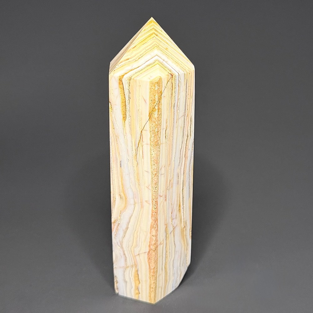 PR110 Madagascar Agate Obelisk