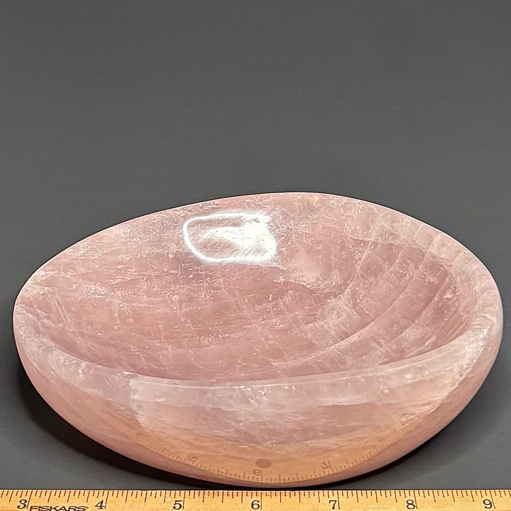 PR202 Rose Quartz Bowl - Image 3