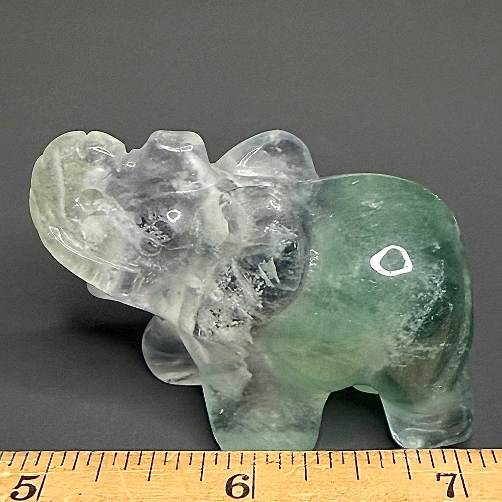 CV201 Fluorite Elephant - Image 2