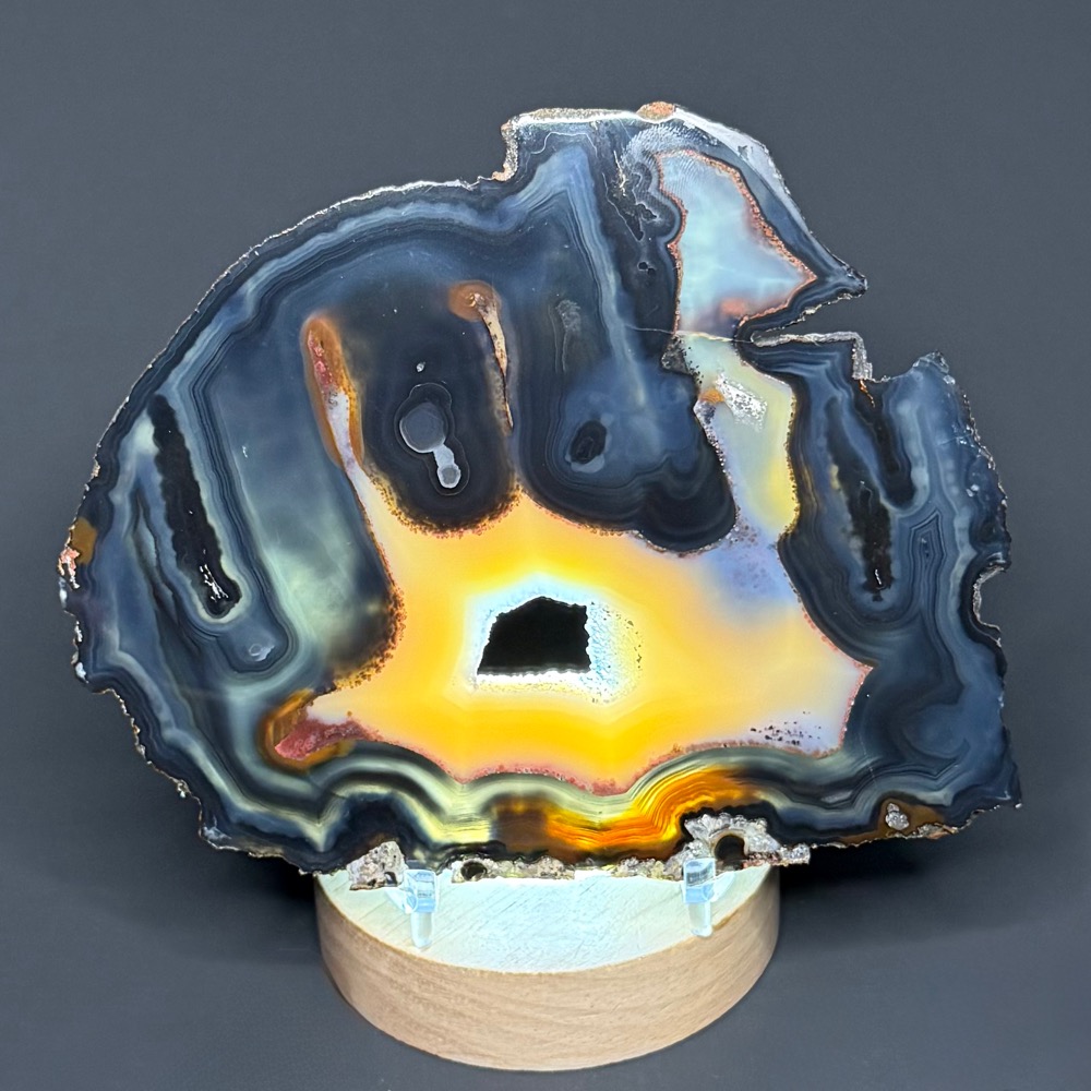 AGB202 Brazilian Agate Slab - Image 3