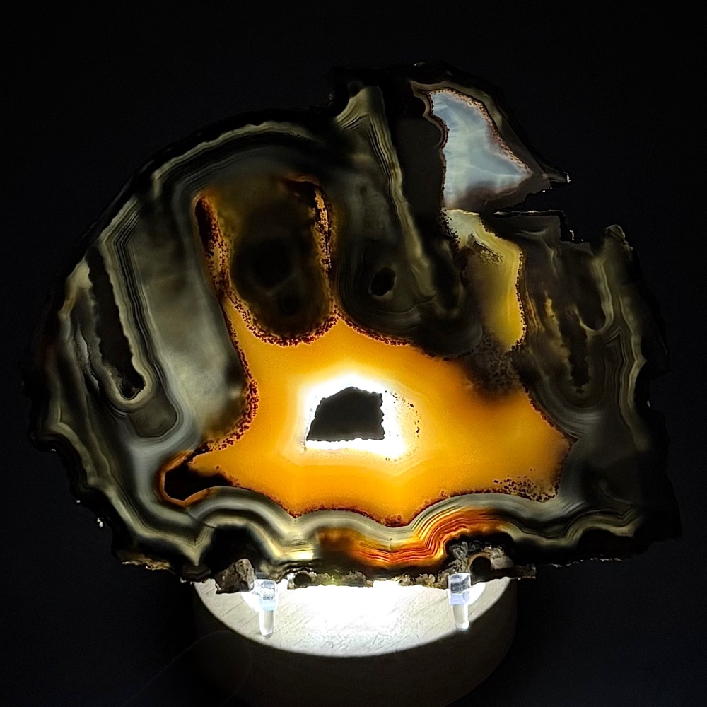 AGB202 Brazilian Agate Slab - Image 4