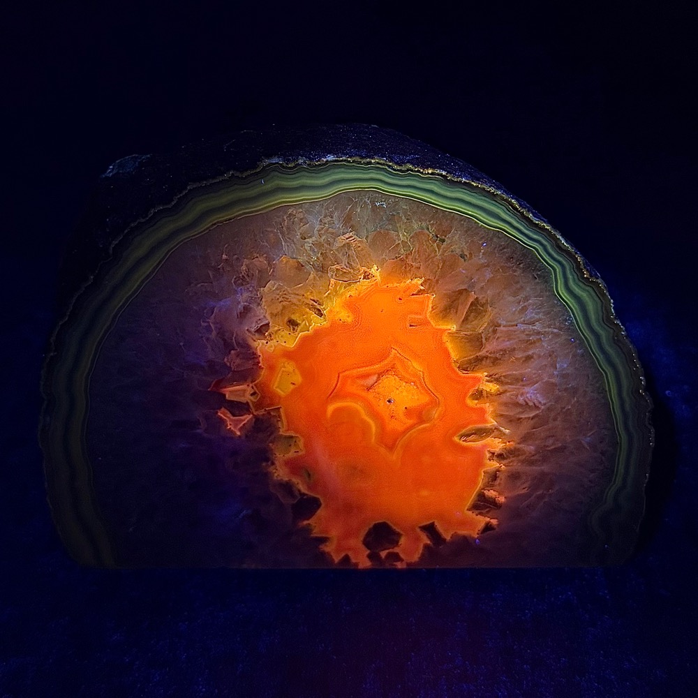 AGB301 Brazilian Agate End