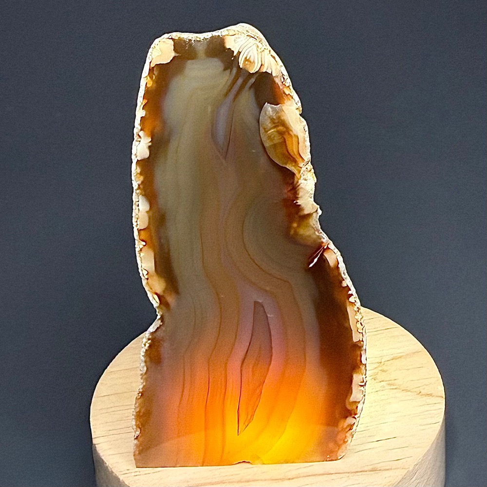 AGB315 Brazilian Agate Ends