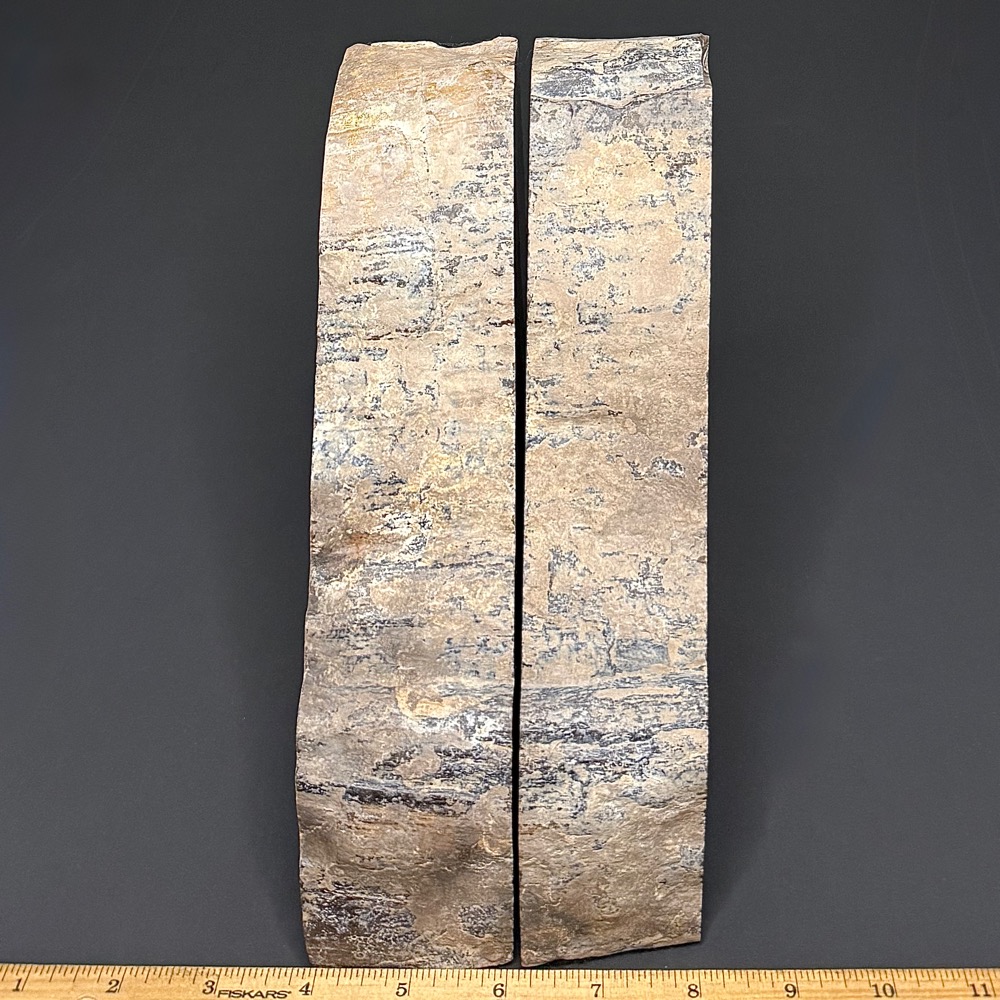 BK300 Petrified Wood Bookends - Image 2