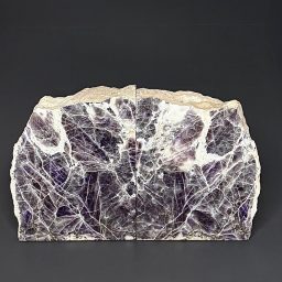 BK407 Fluorite Bookends