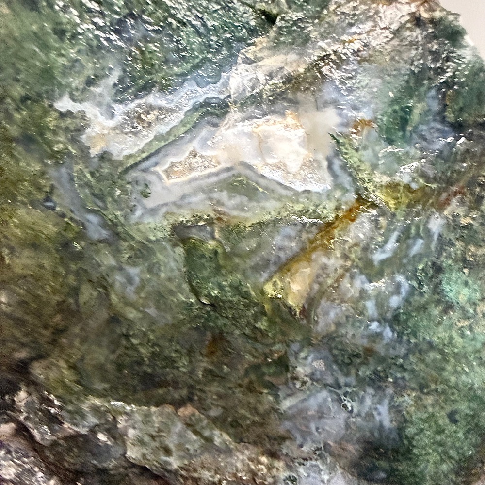 BCR302 India Moss Agate