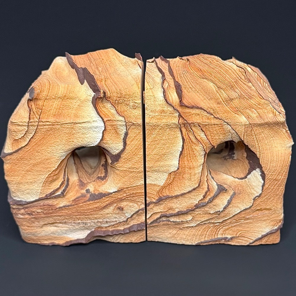 BK707 Sandstone Bookends