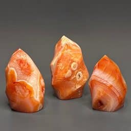 CV114 Carnelian Flame Set of 3