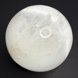 CL317 Chipped Selenite Sphere