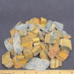 CL301 Small Crushed Mixed Blue & Gold Tiger Eye