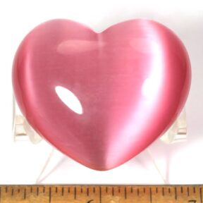 Pink Fiber Optic Heart