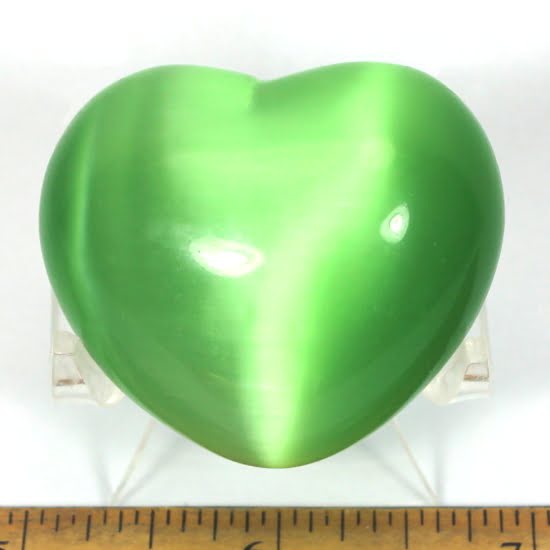Green Fiber Optic Heart