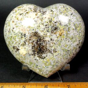 Multi-colored Granite Heart