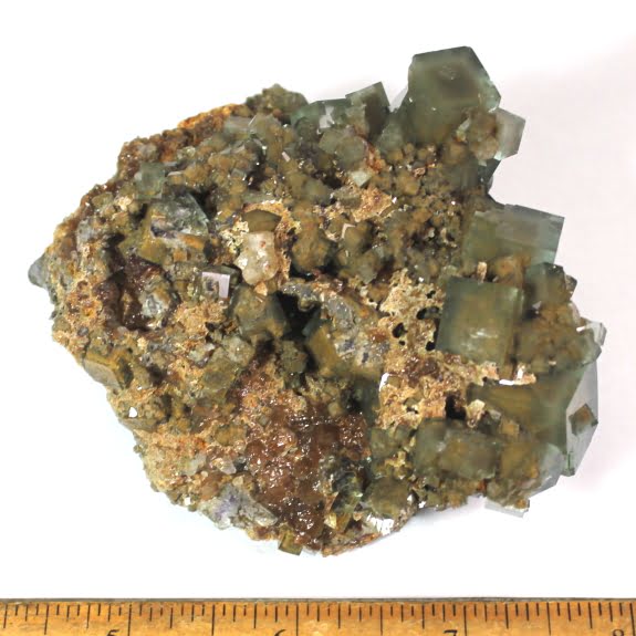 Fluorite in a matrix from China