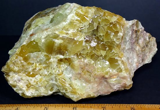 Green Calcite Free Form from Mexico
