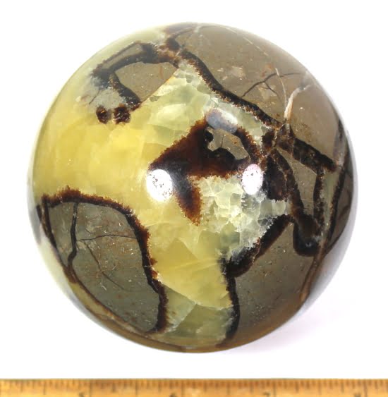 Sphere made from Septarian Nodule from Utah