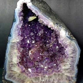 Brazilian Amethyst Cathedral with a gorgeous Amethyst Geode center
