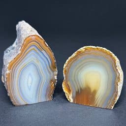 AGB311 Brazilian Agate End