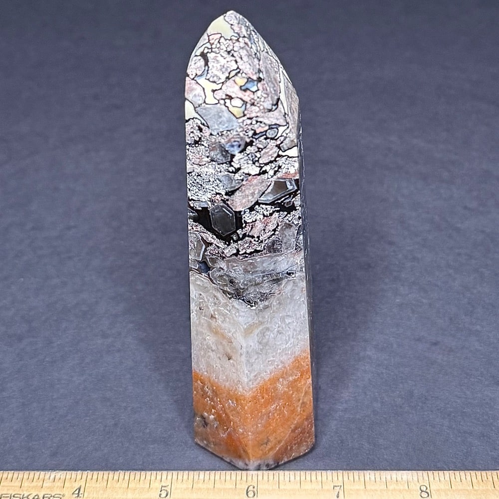 PR606 Mosaic Quartz Obelisk - Image 4