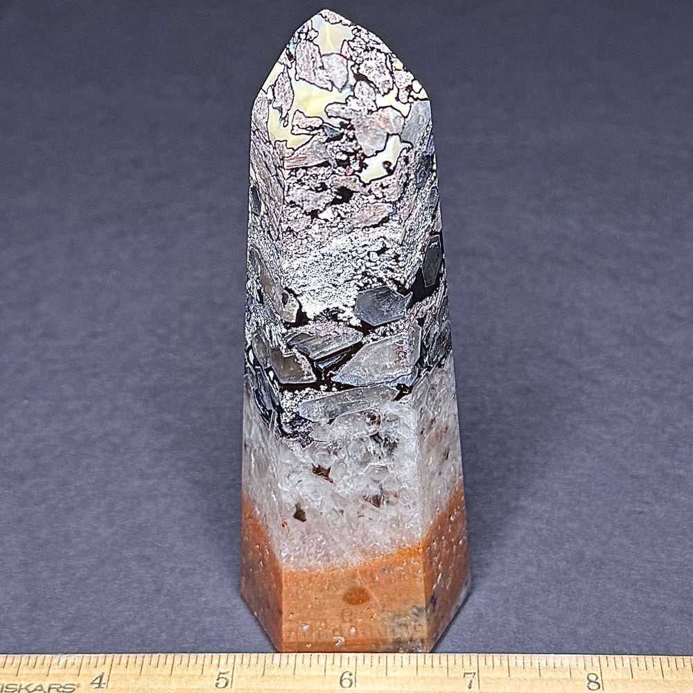PR606 Mosaic Quartz Obelisk - Image 5