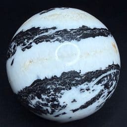 SP218 Zebra Marble Sphere