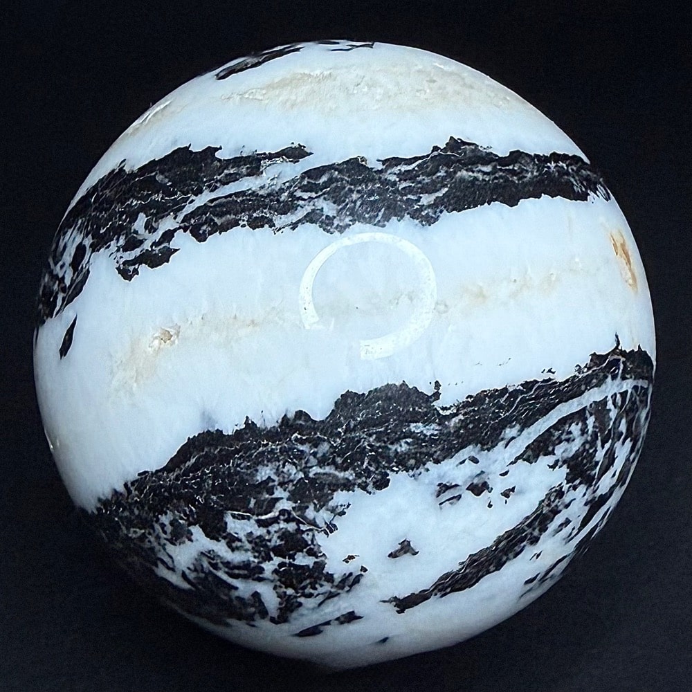 SP218 Zebra Marble Sphere