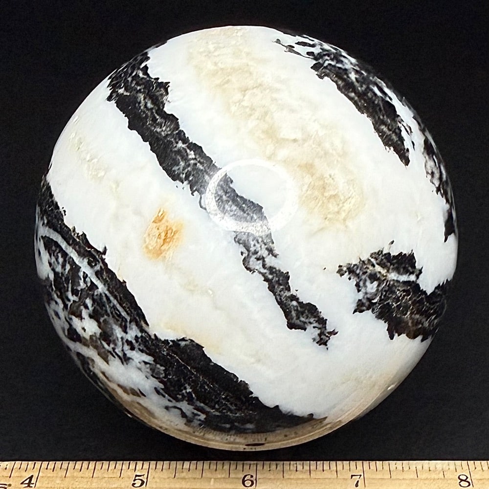 SP218 Zebra Marble Sphere - Image 2