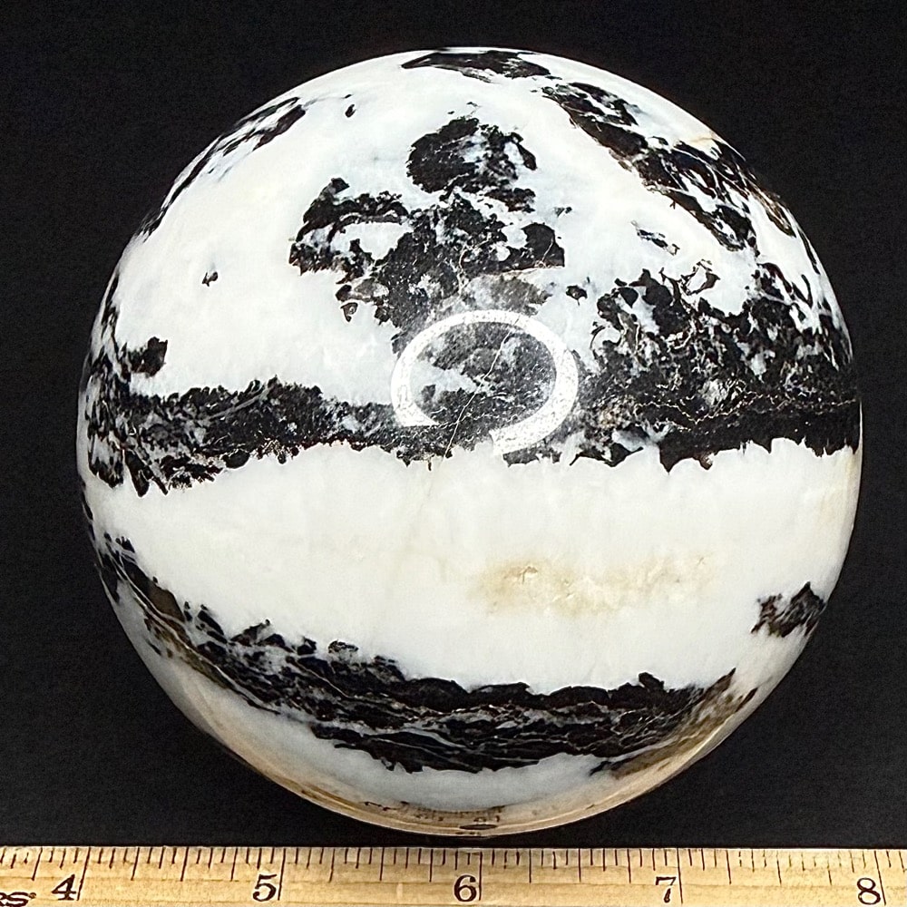 SP218 Zebra Marble Sphere