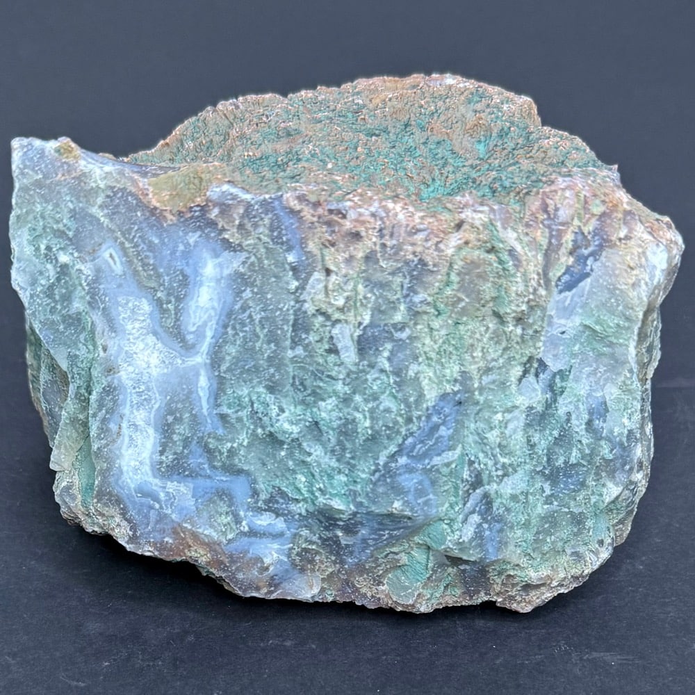 BCR302 India Green Moss Agate