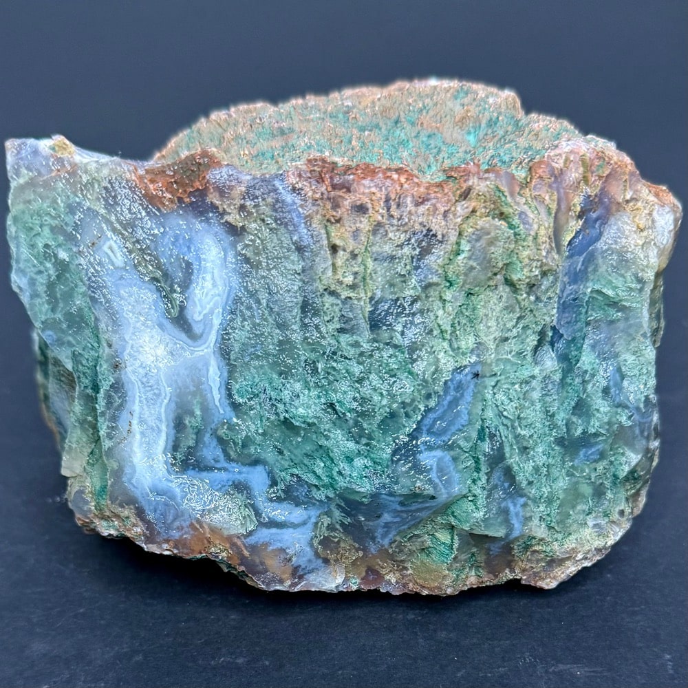 BCR302 India Green Moss Agate - Image 6