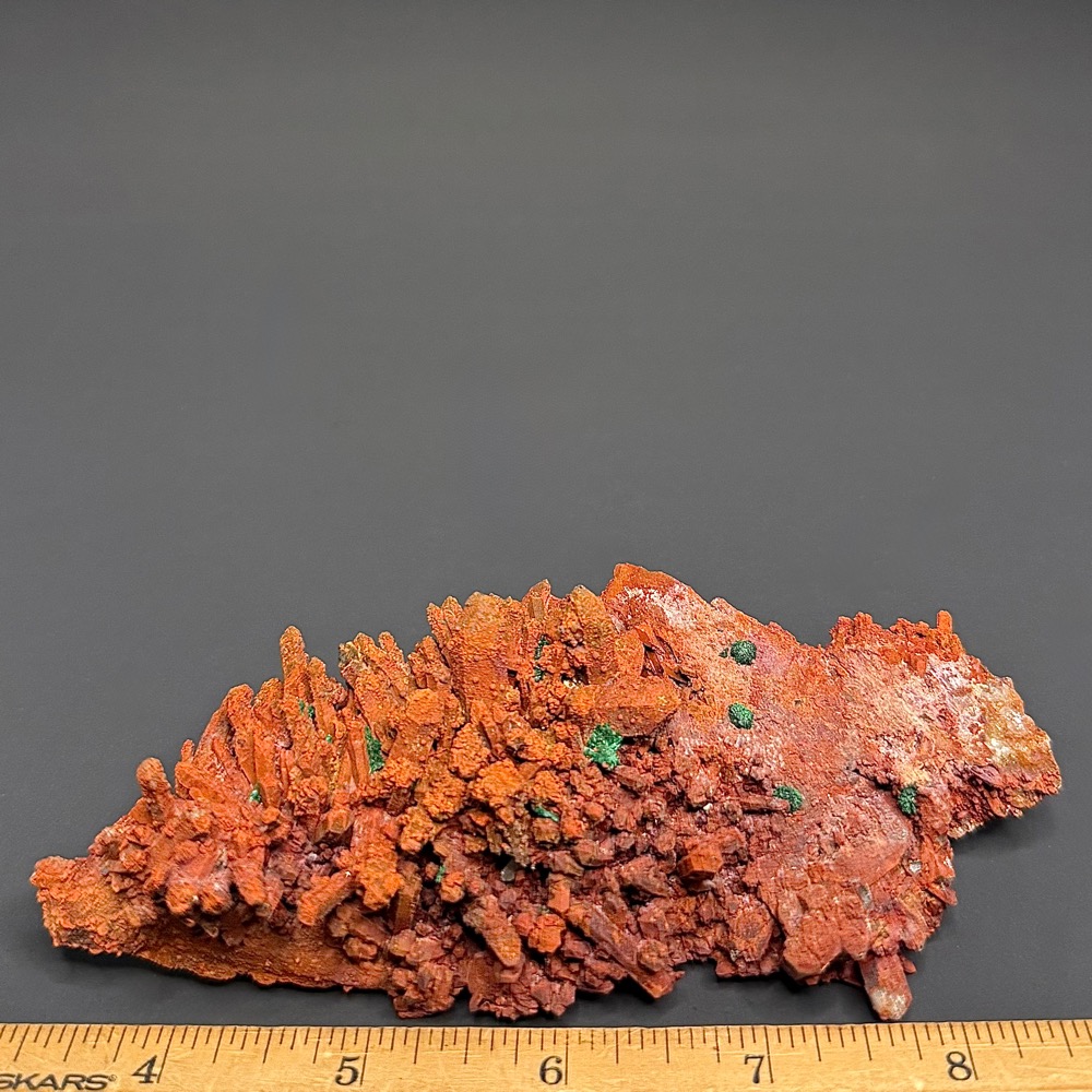 M506 Iron Quartz Crystal with Malachite - Image 2