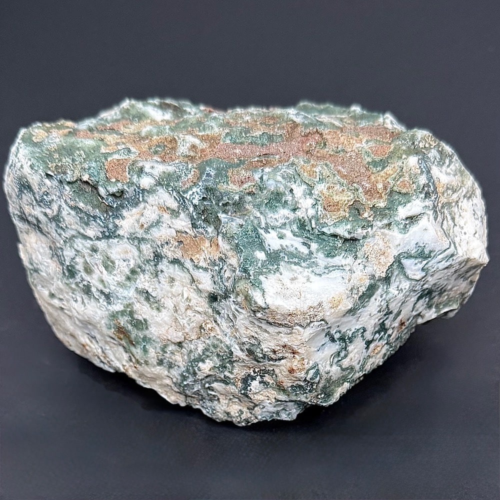 BCR404 India Green Tree Moss Agate