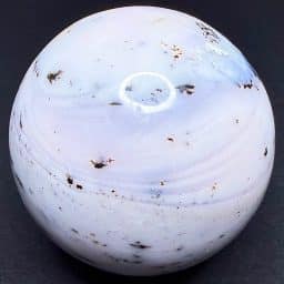 SP406 Pink Dendritic Opal Sphere