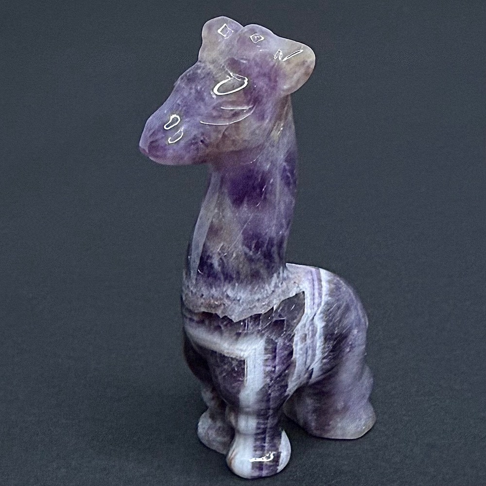 CV306 Chevron Amethyst Giraffe