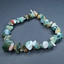 Fancy Jasper Chip Bead Bracelet
